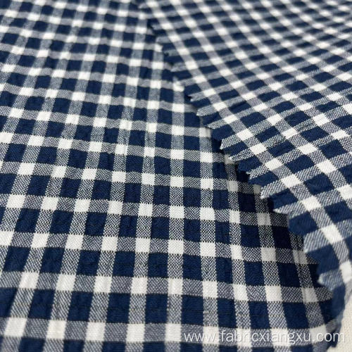 polyester cotton Yarn Dyed Flannel Plaid fabric